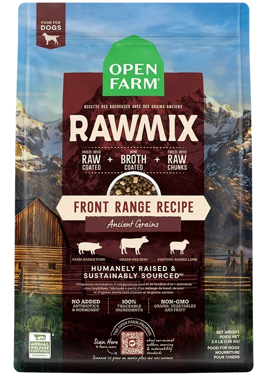RawMix Front Range Ancient Grains Dog Kibble