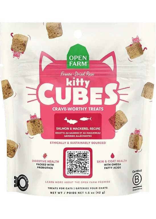 Salmon & Mackerel Kitty Cube Treats