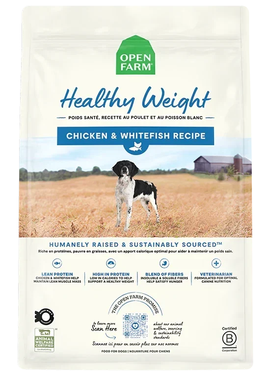 Chicken & Whitefish Healthy Weight Dog Kibble