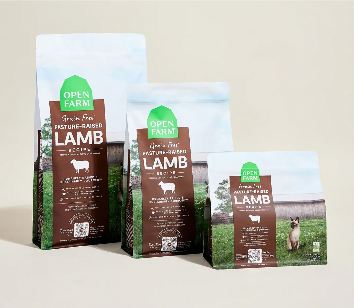 Pasture-Raised Lamb Grain-Free Cat Kibble