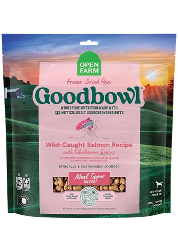 Goodbowl™ Wild-Caught Salmon Freeze Dried Raw Morsels for Dogs