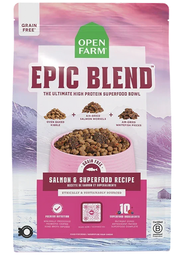 Epic Blend Salmon & Superfood Grain-Free Dog Kibble