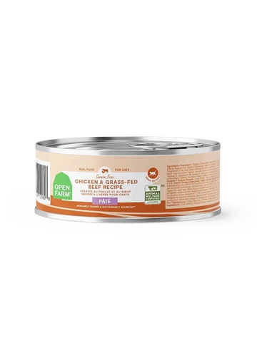 Chicken & Grass-Fed Beef Pâté for Cats