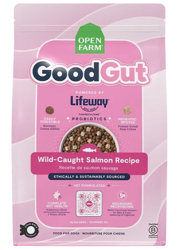 GoodGut Wild-Caught Salmon Dog Kibble