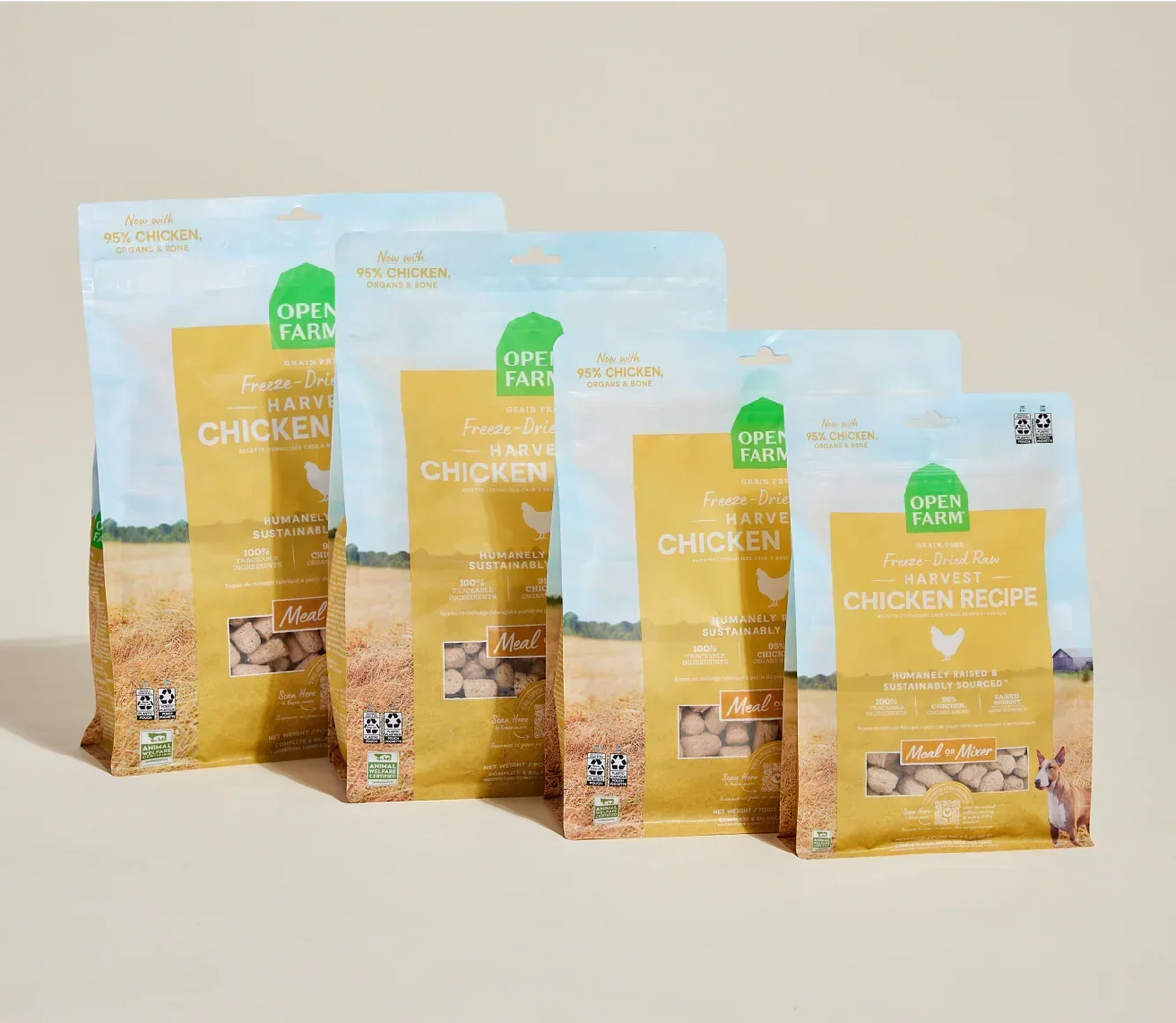 Harvest Chicken Freeze Dried Raw Morsels for Dogs