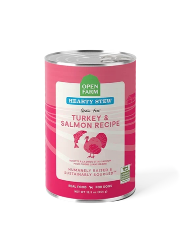 Turkey & Salmon Hearty Stew Wet Dog Food