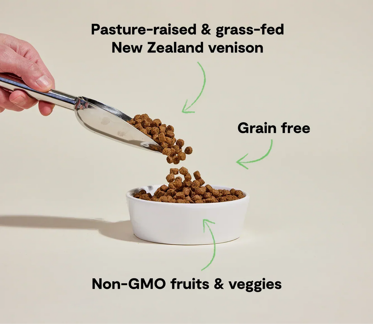 New Zealand Venison Grain-Free Dog Kibble