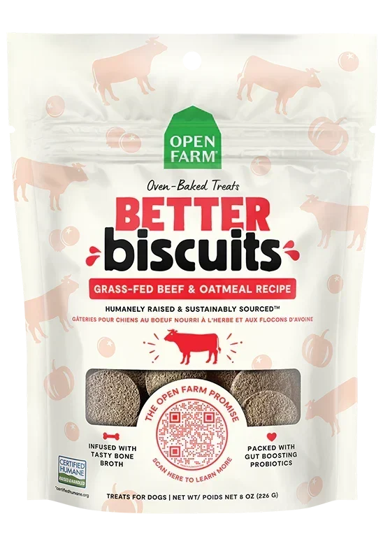 Better Biscuits Grass-Fed Beef & Oatmeal Treats