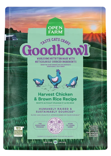 Goodbowl™ Harvest Chicken & Brown Rice Cat Kibble