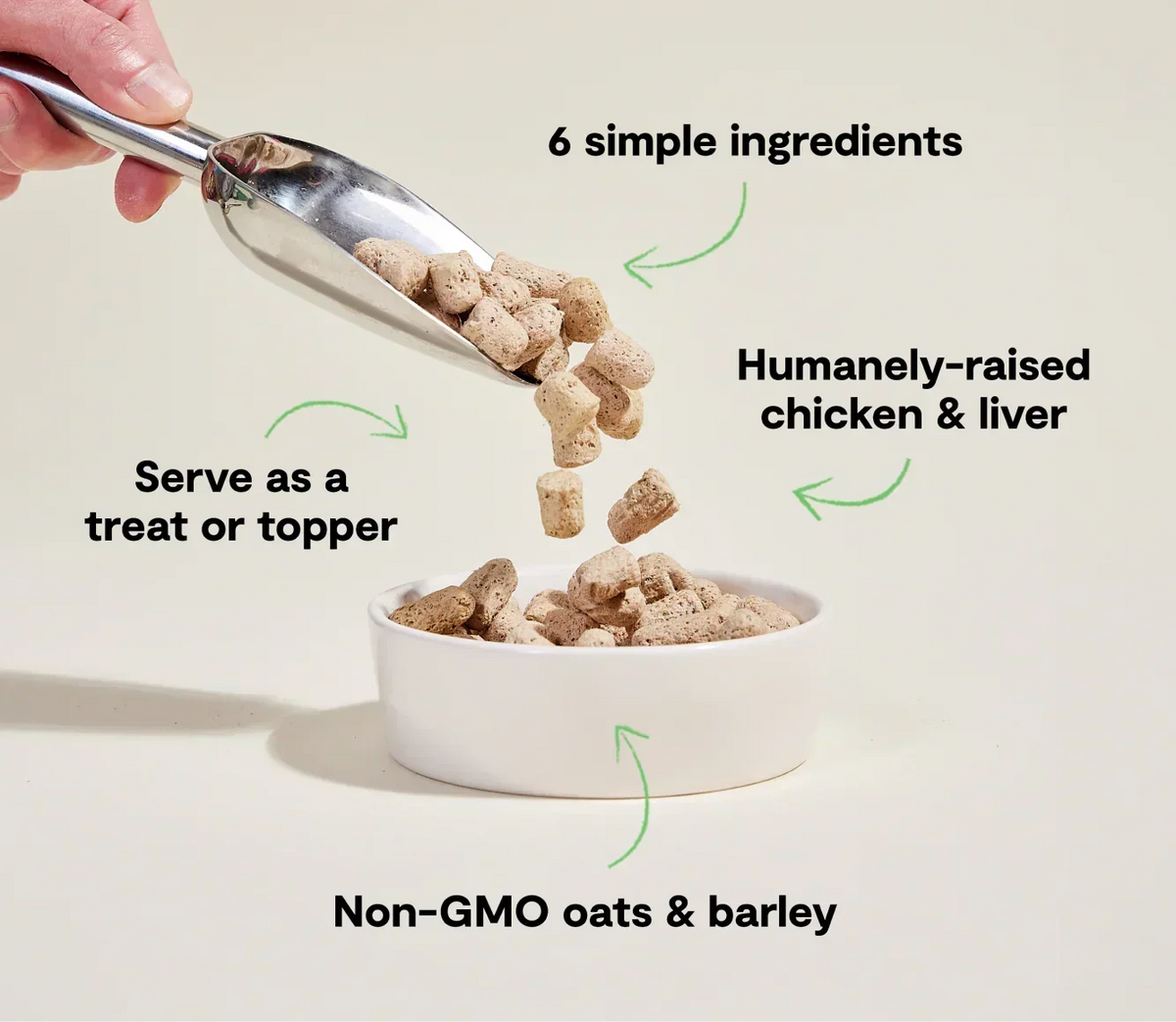 Goodbowl™ Harvest Chicken Freeze Dried Raw Morsels for Dogs