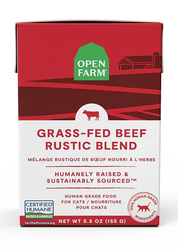 Grass-Fed Beef Rustic Blend Wet Cat Food