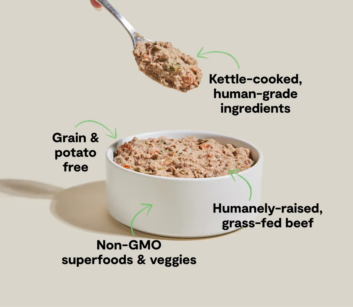 Grass-Fed Beef Rustic Stew Wet Dog Food