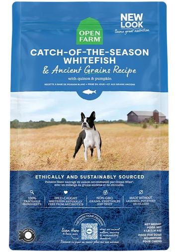Whitefish & Ancient Grains Dog Kibble