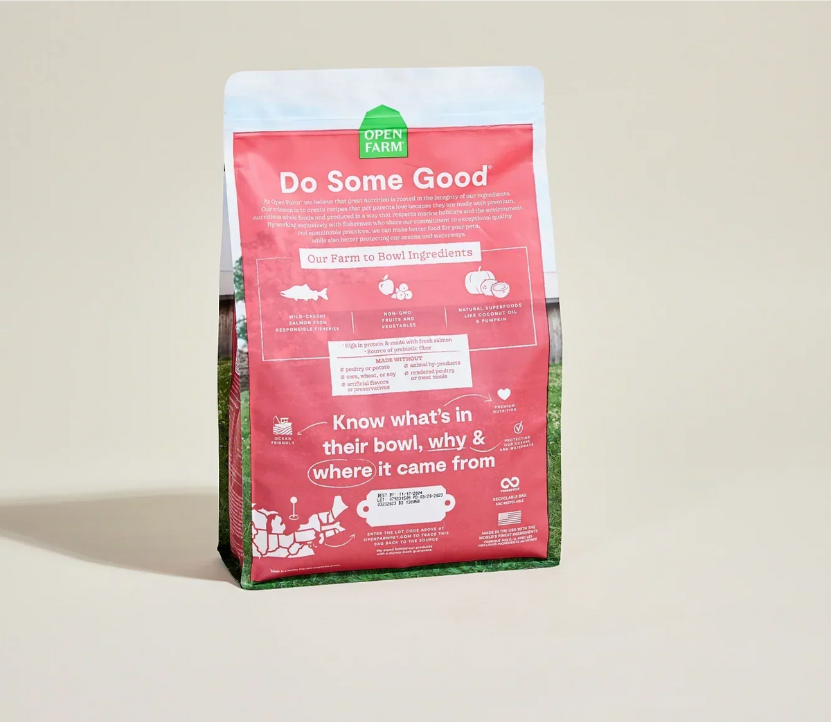 Wild-Caught Salmon Grain-Free Cat Kibble