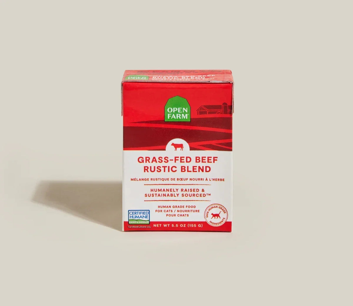 Grass-Fed Beef Rustic Blend Wet Cat Food