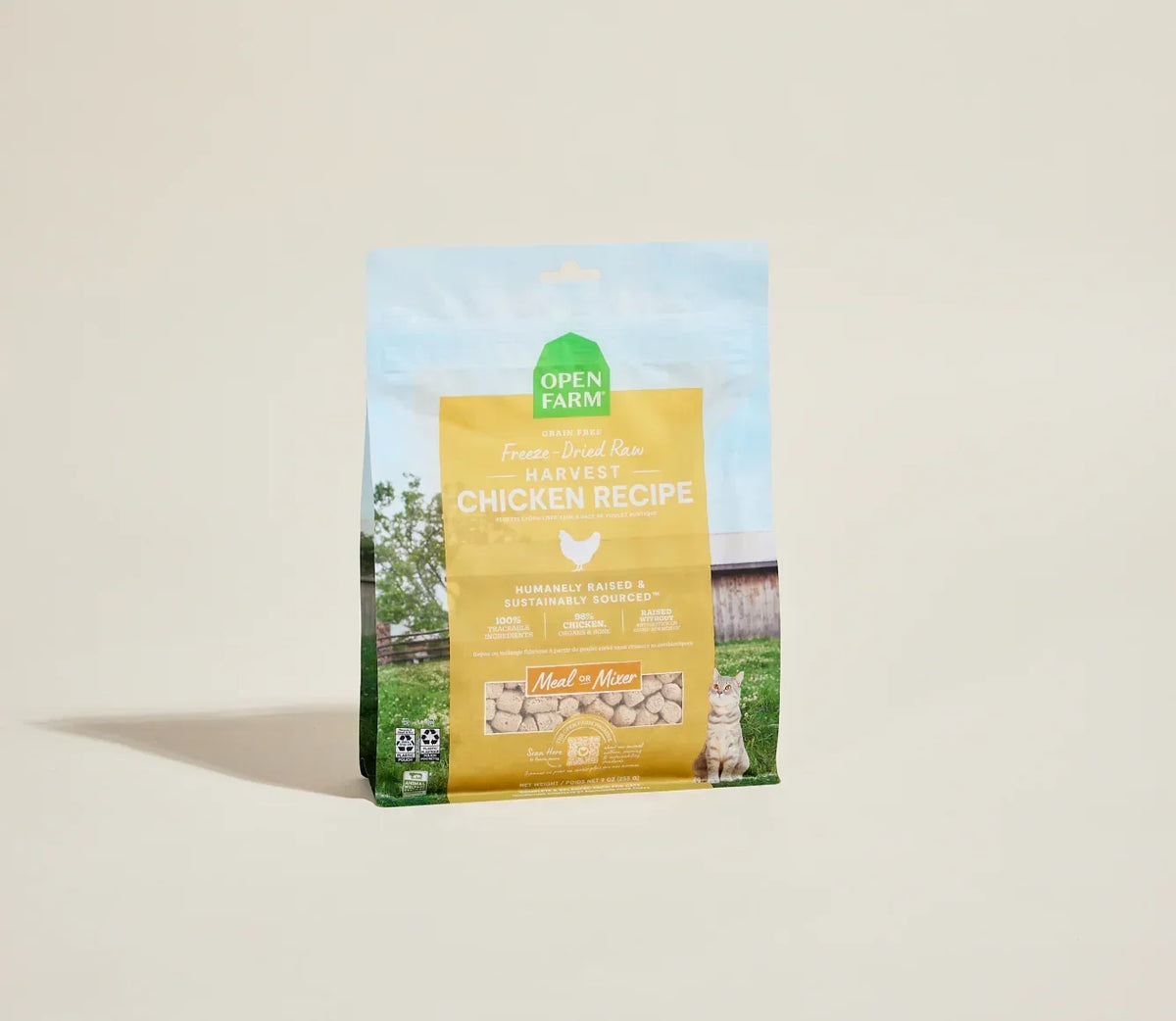 Harvest Chicken Freeze Dried Raw Morsels for Cats