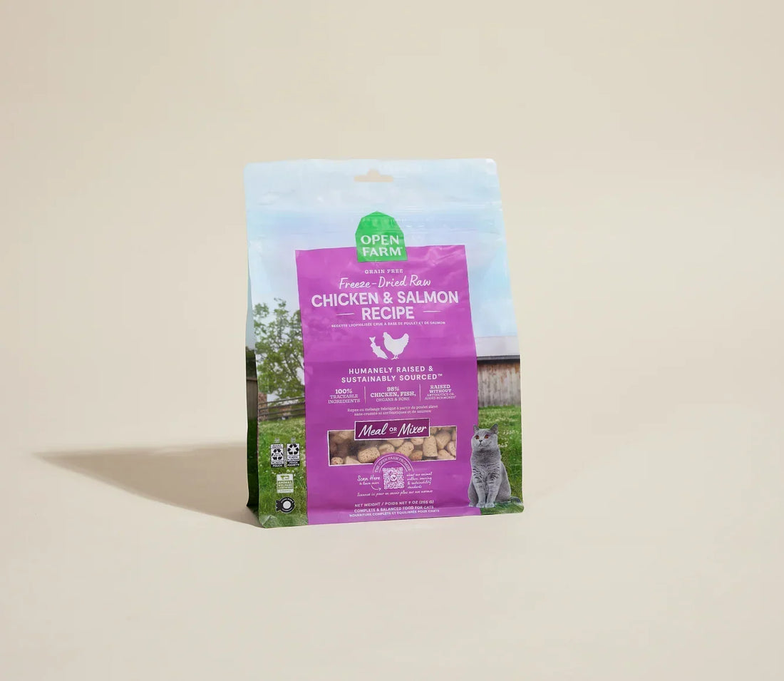 Chicken & Salmon Freeze Dried Raw Morsels for Cats