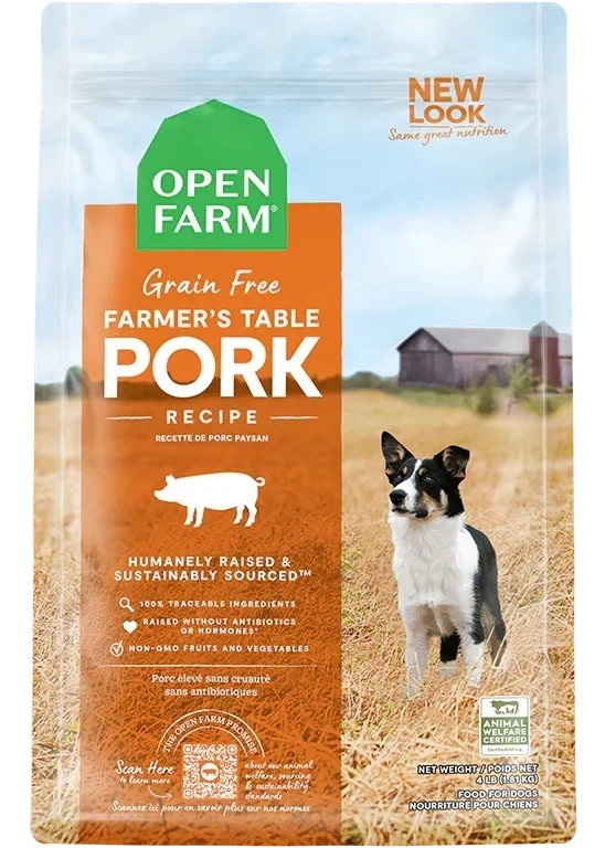 Farmer's Table Pork Grain-Free Dog Kibble