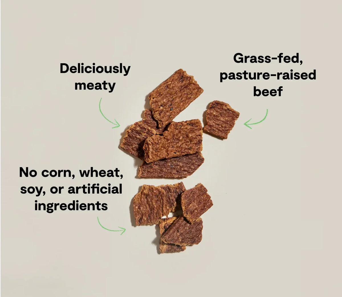 Dehydrated Beef Treats