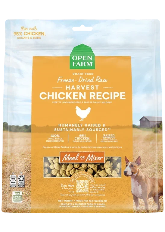 Harvest Chicken Freeze Dried Raw Morsels for Dogs