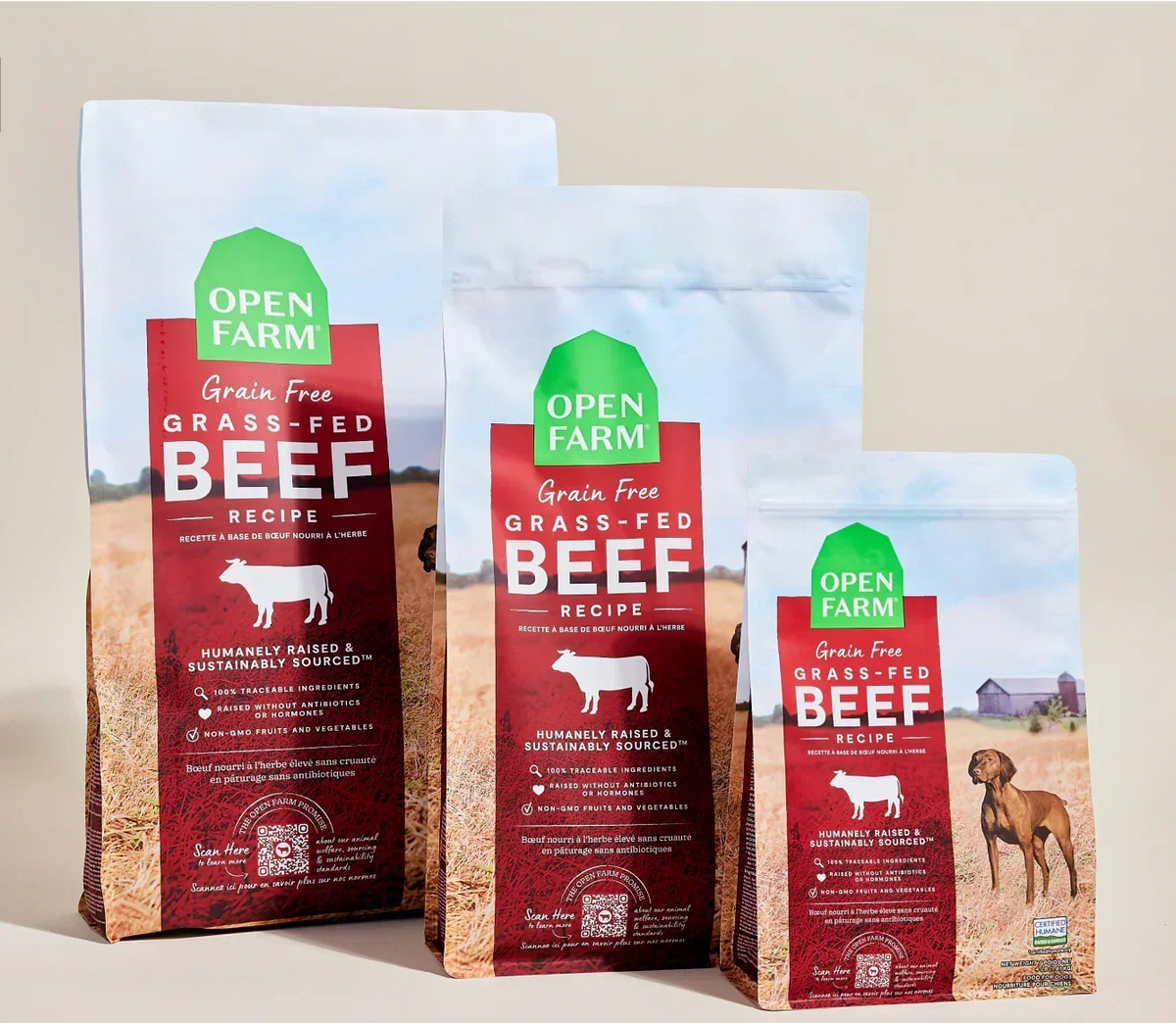 Grass-Fed Beef Grain-Free Dog Kibble