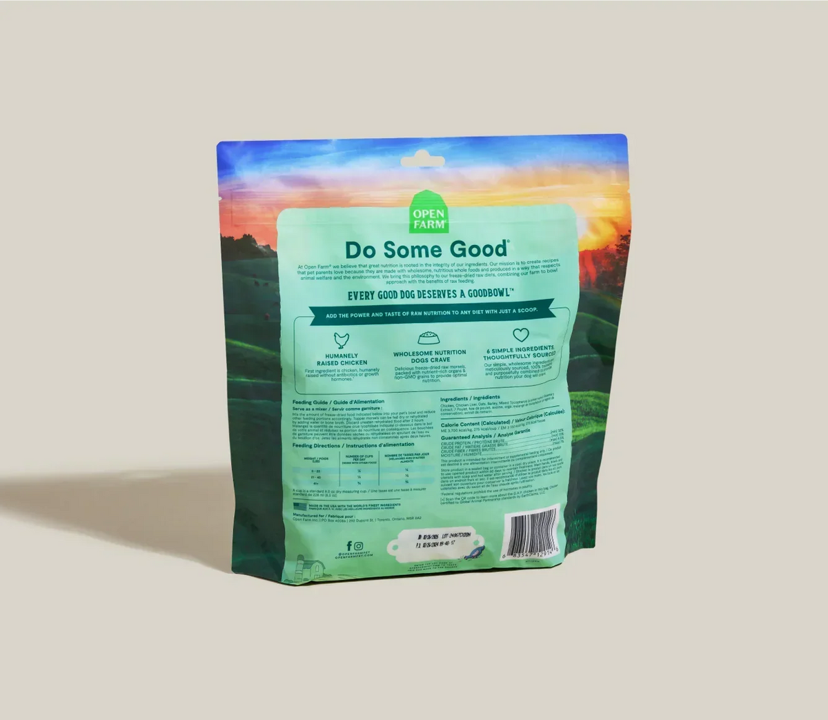 Goodbowl™ Harvest Chicken Freeze Dried Raw Morsels for Dogs
