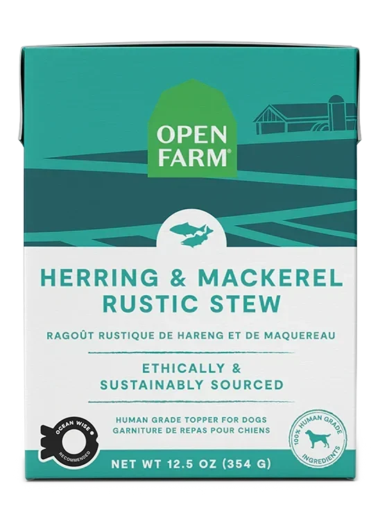 Herring & Mackerel Rustic Stew Topper for Dogs