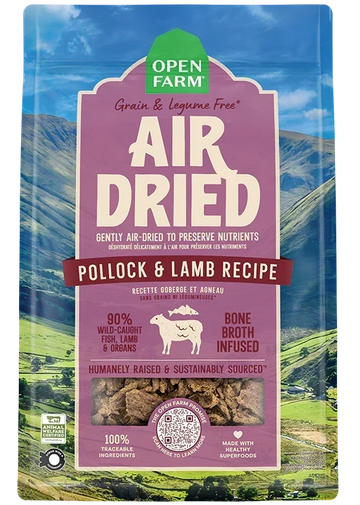 Pollock & Lamb Air Dried Recipe for Dogs