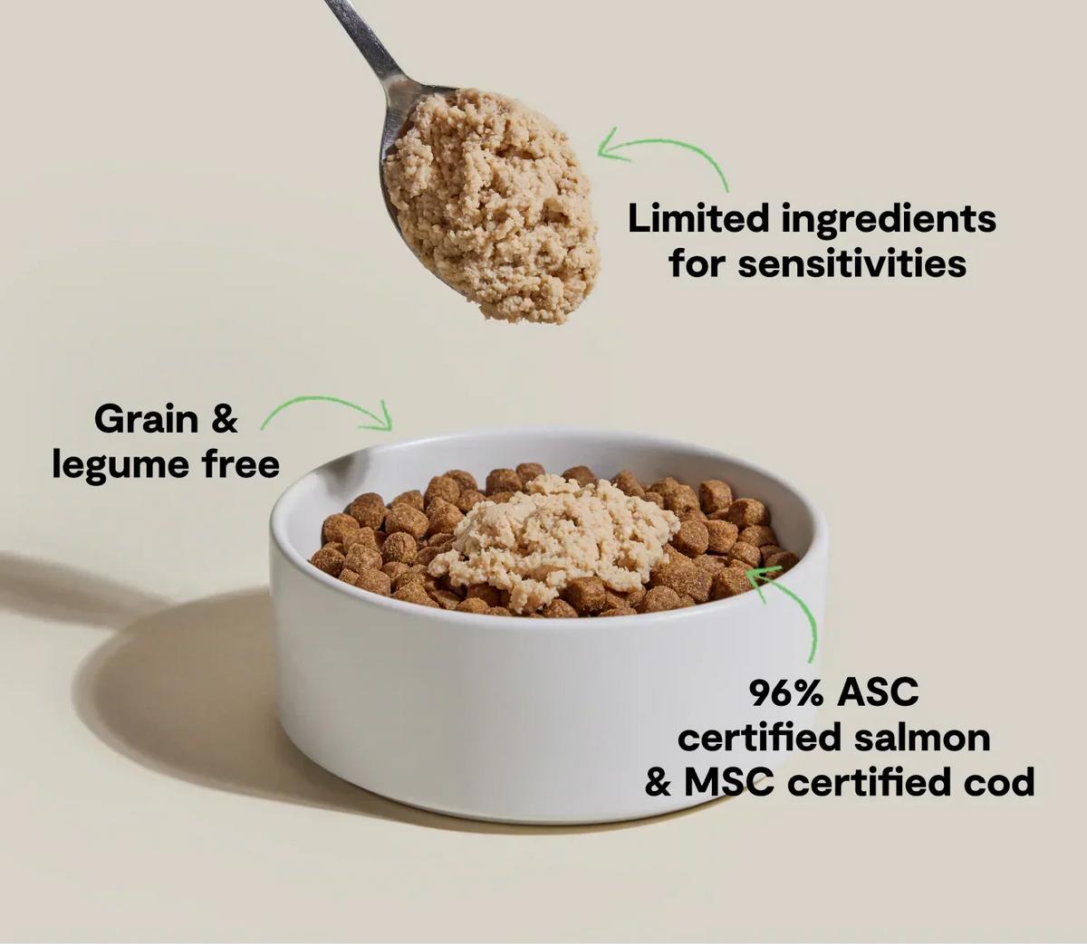 Salmon & Cod Topper for Dogs
