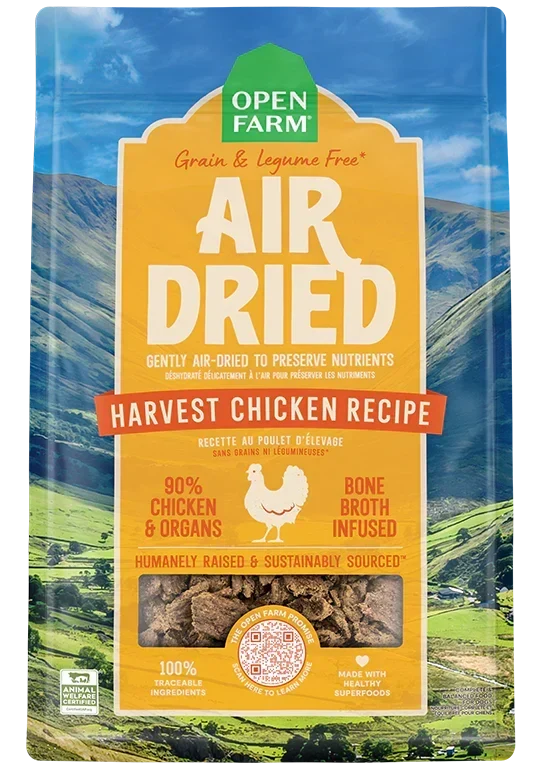 Harvest Chicken Air Dried Recipe for Dogs